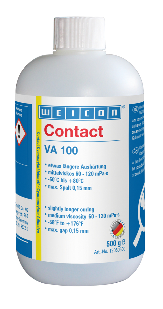 Contact VA 100 | vteřinové lepidlo na kov, plast a pryž