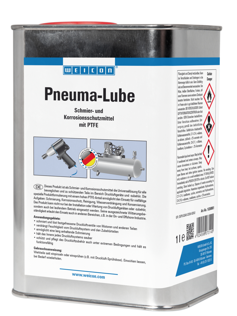 Pneuma-Lube | mazivo s PTFE pro pneumatické nářadí