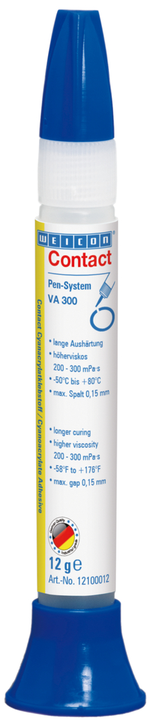 Contact VA 300. | vteřinové lepidlo na porézní a savé materiály