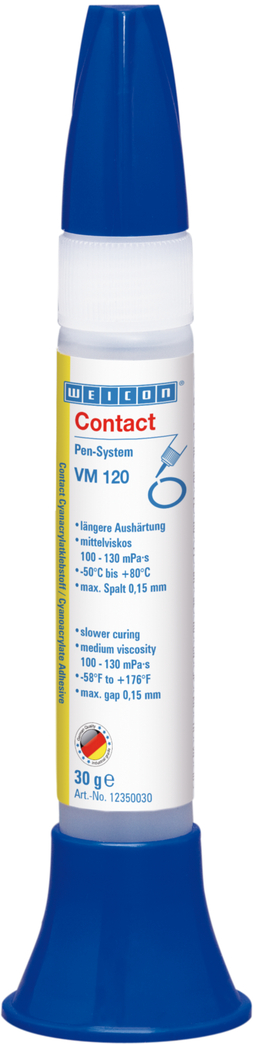 Contact VM 120 | vteřinové lepidlo na kov s nízkou viskozitou