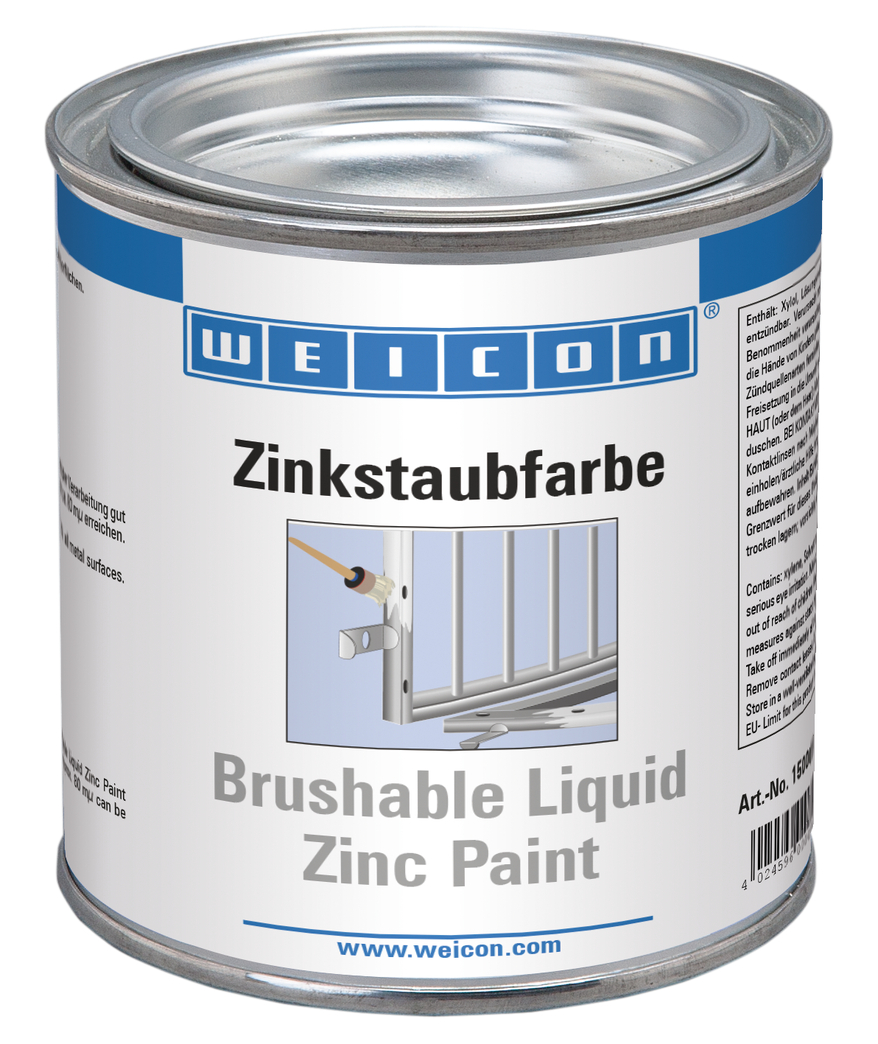 Zinková prášková barva | antikorozní ochrana na bázi kovového pigmentového povlaku