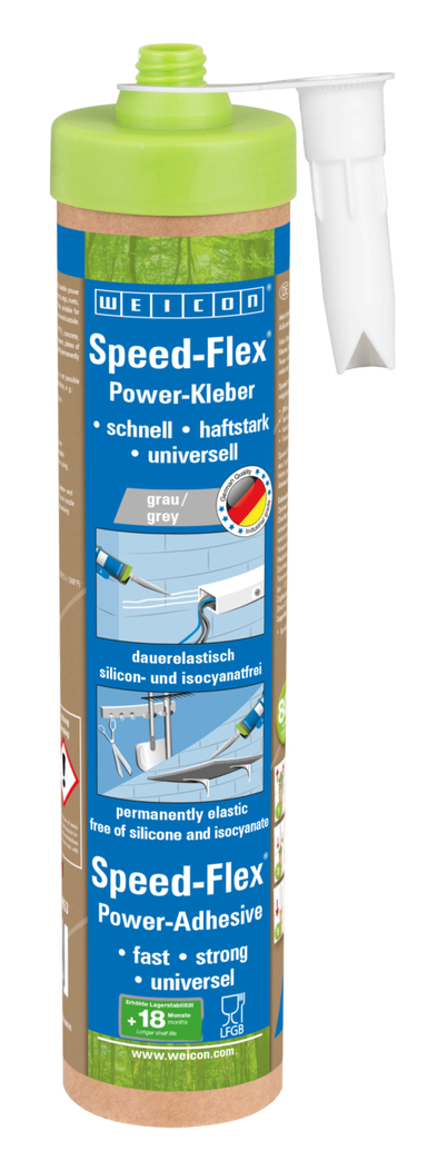 Speed-Flex® MS-Polymer | vysoce viskózní lepidlo a těsnění s vysokou počáteční pevností na bázi MS-polymeru.