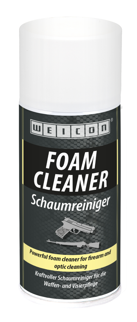 WEICON Gun Foam Cleaner | Výkonný pěnový čistič pro všechny typy střelných zbraní a jejich příslušenství.