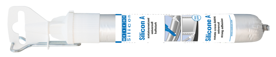 Silikon A | acetoxy-vytvrzovací a fungicidní těsnění