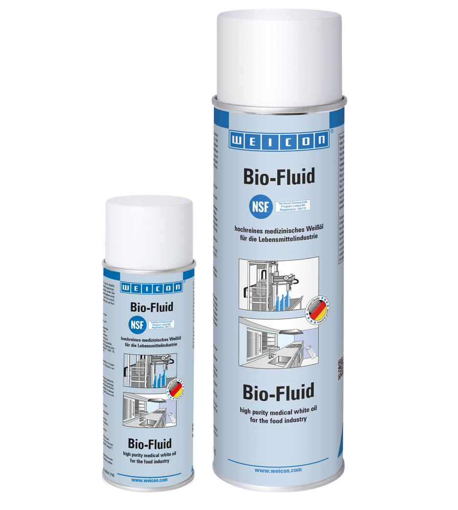 Bio-Fluid | creep a ošetřovací olej pro potravinářský sektor NSF H1