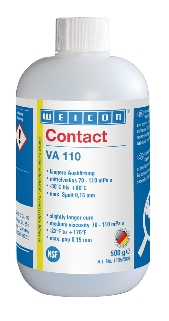 Contact VA 110. | vteřinové lepidlo pro potravinářství a pitnou vodu