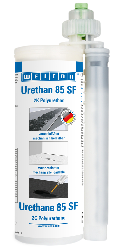 Urethan 85 SF | Rychle vytvrzující polyureová opravná a nátěrová hmota, pracovní balíček