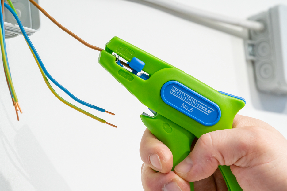 Kabelové kleště No. 5 Green Line | pro všechny běžné lankové a plné vodiče, pracovní rozsah 0,2 - 6,0 mm²