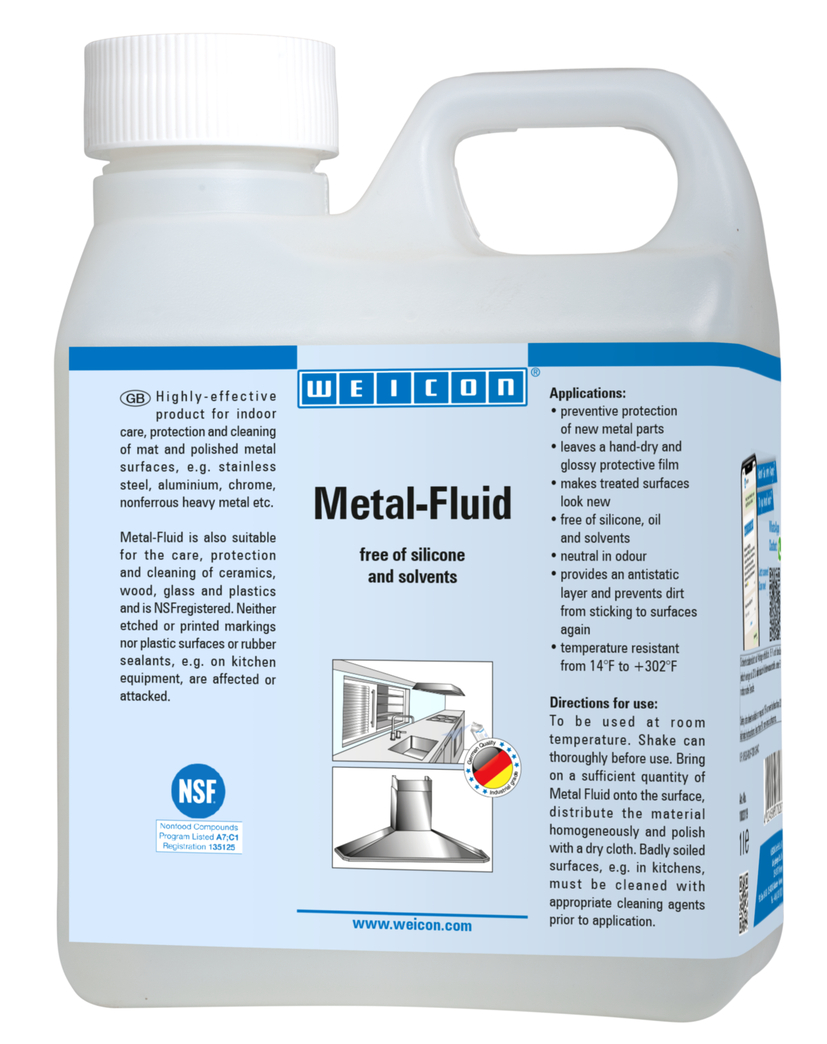Metal-Fluid | ošetřující a ochranná emulze na kovy bez obsahu rozpouštědel
