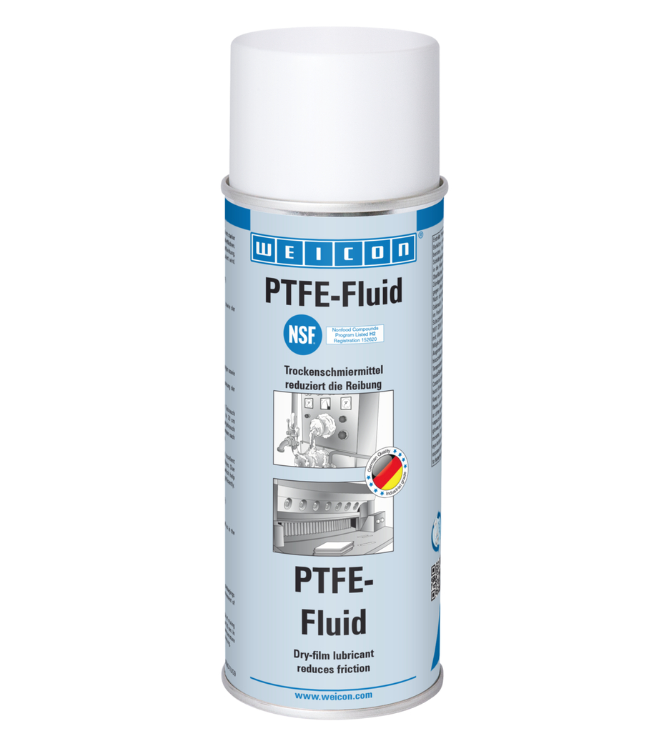 PTFE-Fluid | suché mazivo bez tuku pro potravinářský sektor NSF H2
