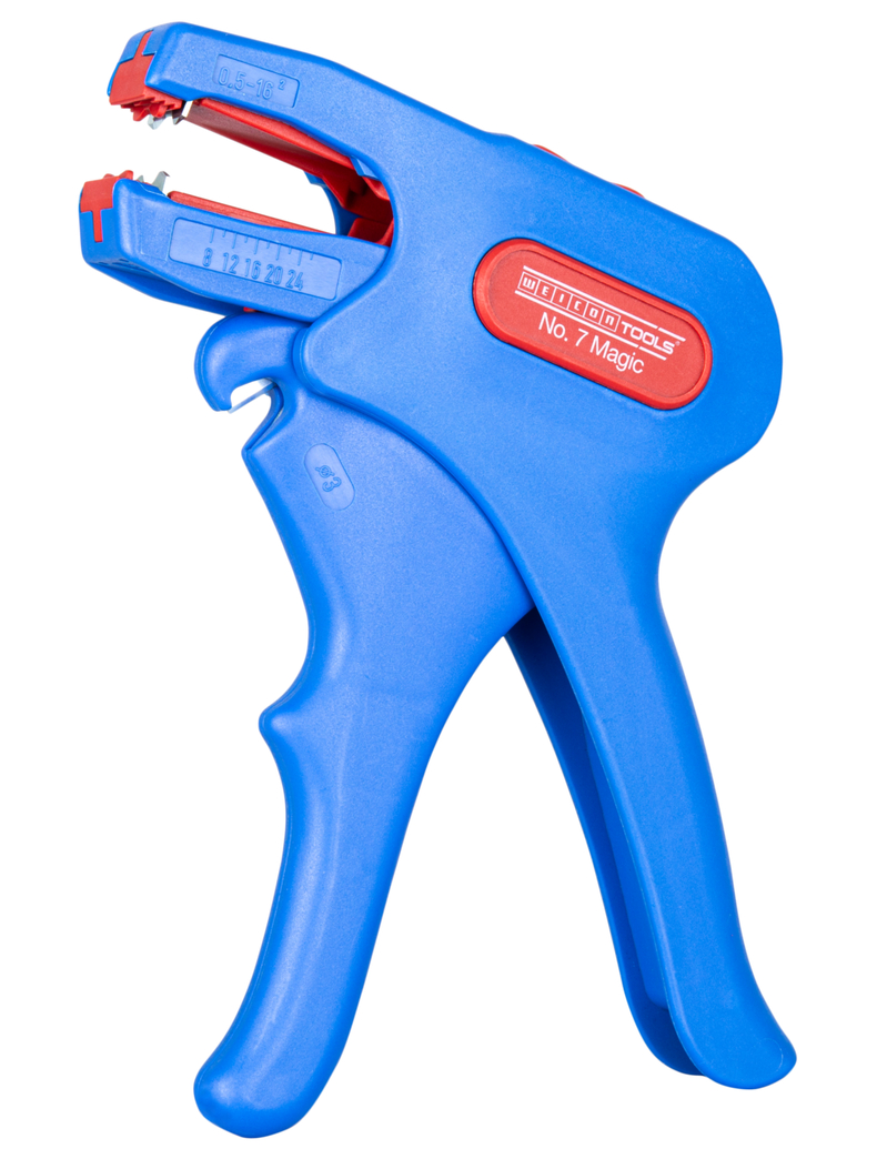 Odizolovací kleště No. 7 Magic | pro odizolování a opláštění kabelů, flexibilní pracovní rozsah 0,5 - 16,0 mm² / pevný 0,5 - 10,0 mm² Odizolovací kleště No. 7 Magic | pro odizolování a opláštění kabelů, flexibilní pracovní rozsah 0,5 - 16,0 mm² / pevný 0,5 - 10,0 mm²