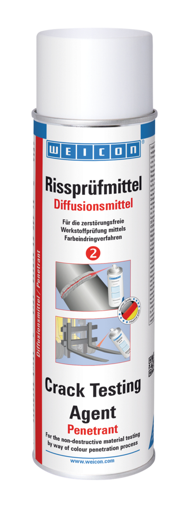 Detektor trhlin penetrant | penetrant barviva pro nedestruktivní testování materiálů