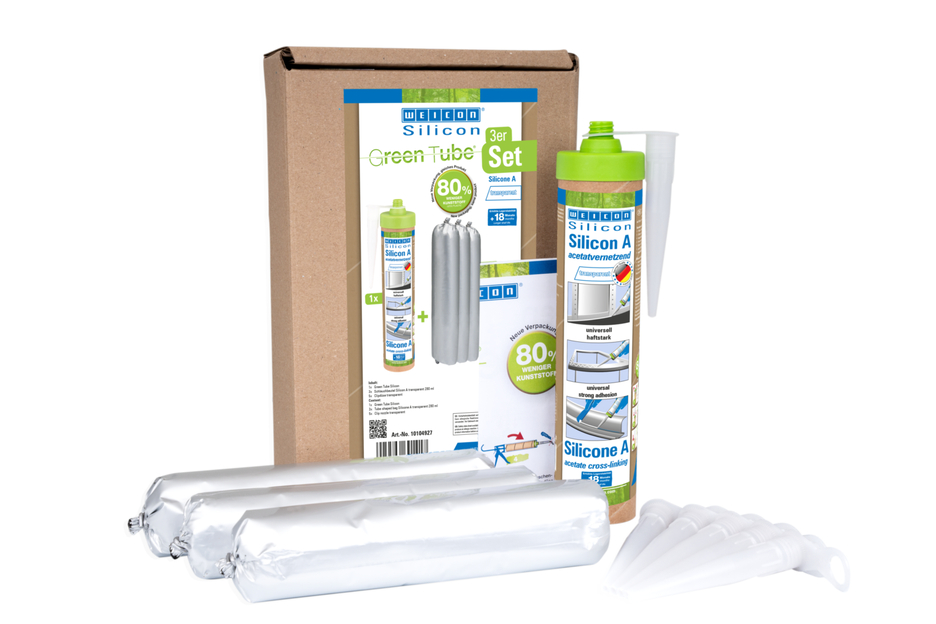 Silikon A | acetoxy-vytvrzovací a fungicidní těsnění