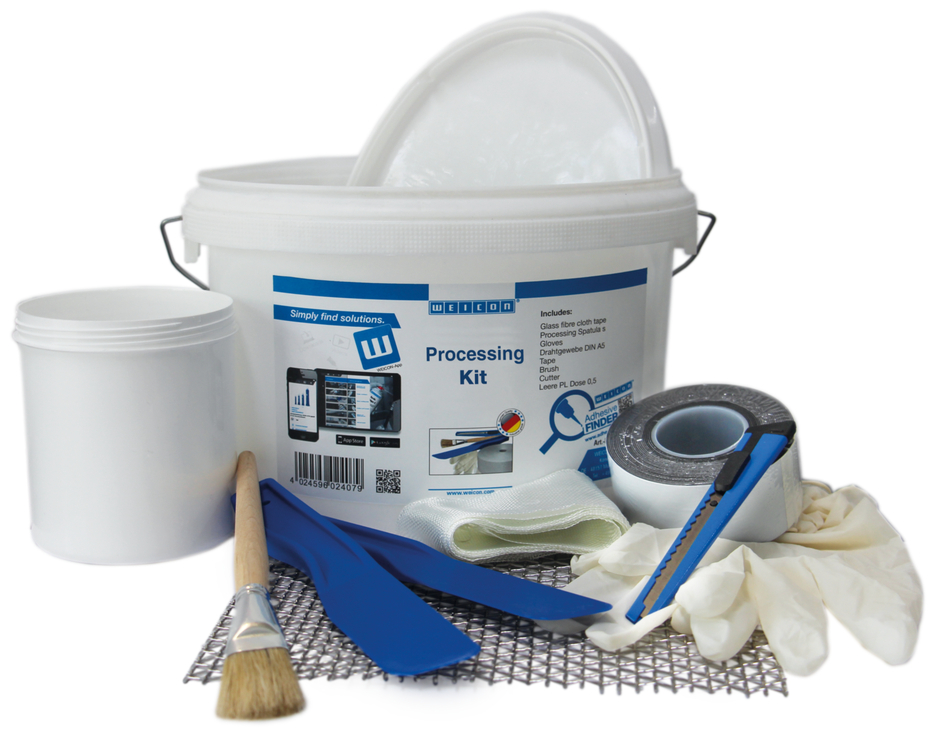 Aplikační sada | univerzální sada pro zpracování plastikové oceli Aplikační sada | univerzální sada pro zpracování plastikové oceli