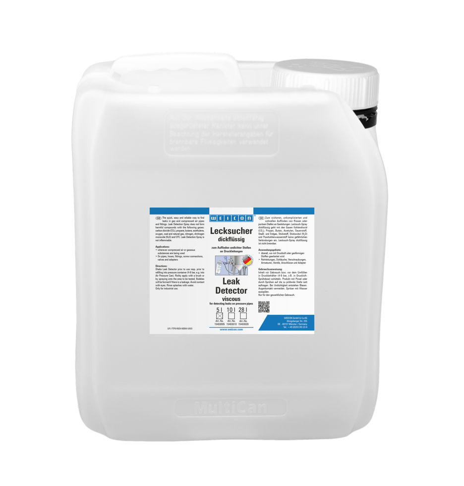 Hledač netěsností - viskózní | pro lokalizaci trhlin v tlakovém vedení