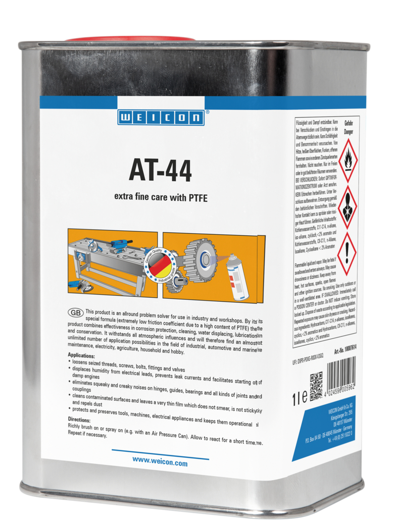 AT-44 | multifunkční sprej bez silikonu s PTFE