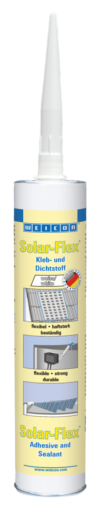 Solar-Flex® | weather-resistant adhesive and sealant for the solar sector, based on MS-Polymer