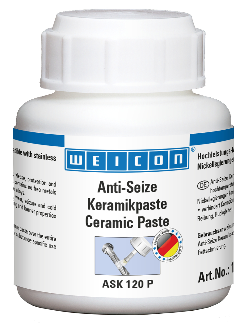 Anti-Seize Keramická Pasta | metal-free lubricant and release agent paste