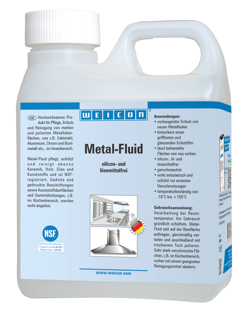 Metal-Fluid | ošetřující a ochranná emulze na kovy bez obsahu rozpouštědel