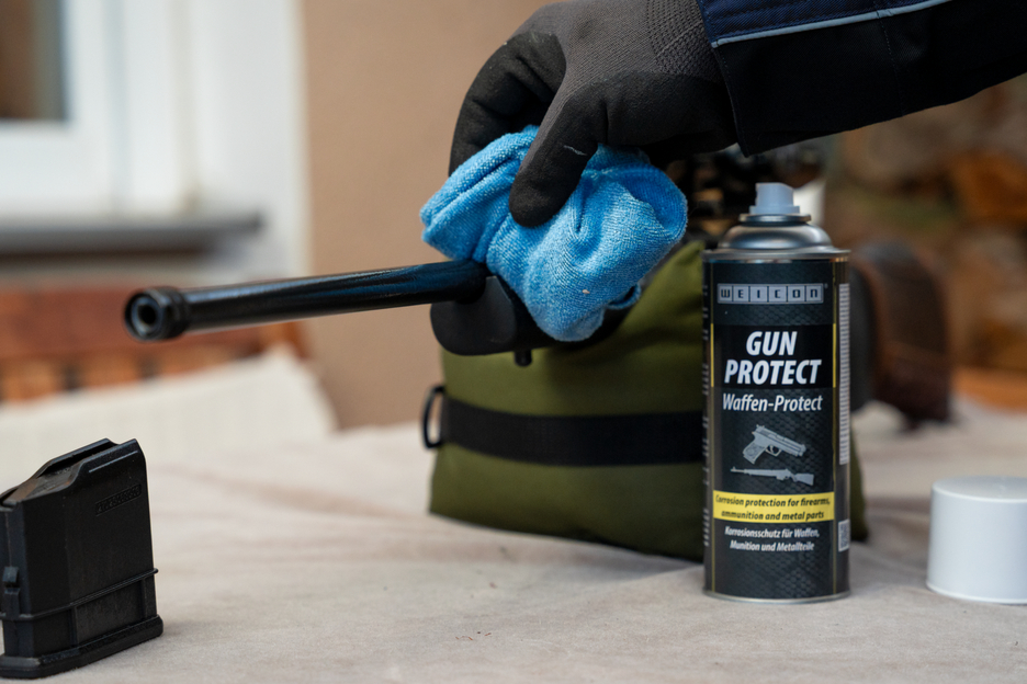 WEICON Gun Protect | Chrání kovové díly ve skříních na zbraně před korozí.