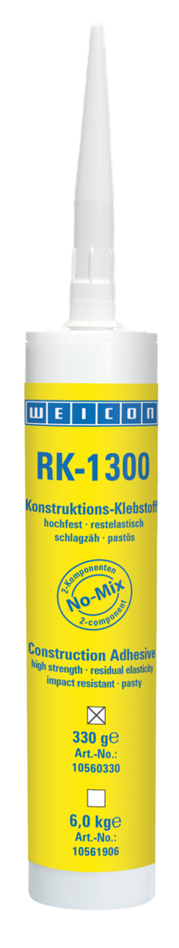 RK-1300 | akrylové strukturální lepidlo, pastovité lepidlo bez míchání