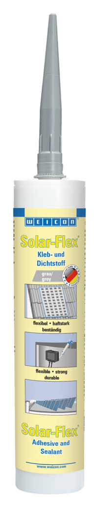 Solar-Flex® | weather-resistant adhesive and sealant for the solar sector, based on MS-Polymer