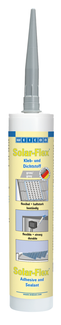 Solar-Flex® | weather-resistant adhesive and sealant for the solar sector, based on MS-Polymer Solar-Flex® | weather-resistant adhesive and sealant for the solar sector, based on MS-Polymer