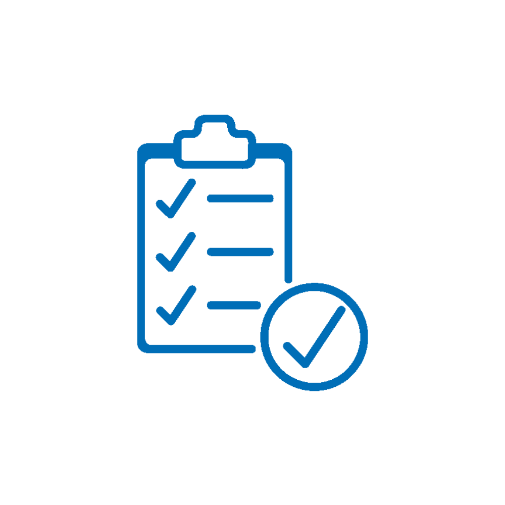 Piktogram kontrolní seznam