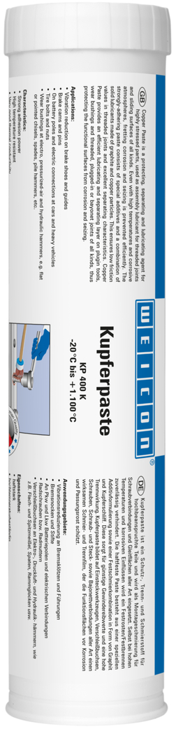 Měděná pasta | mazací a separační pasta na bázi mědi Měděná pasta | mazací a separační pasta na bázi mědi