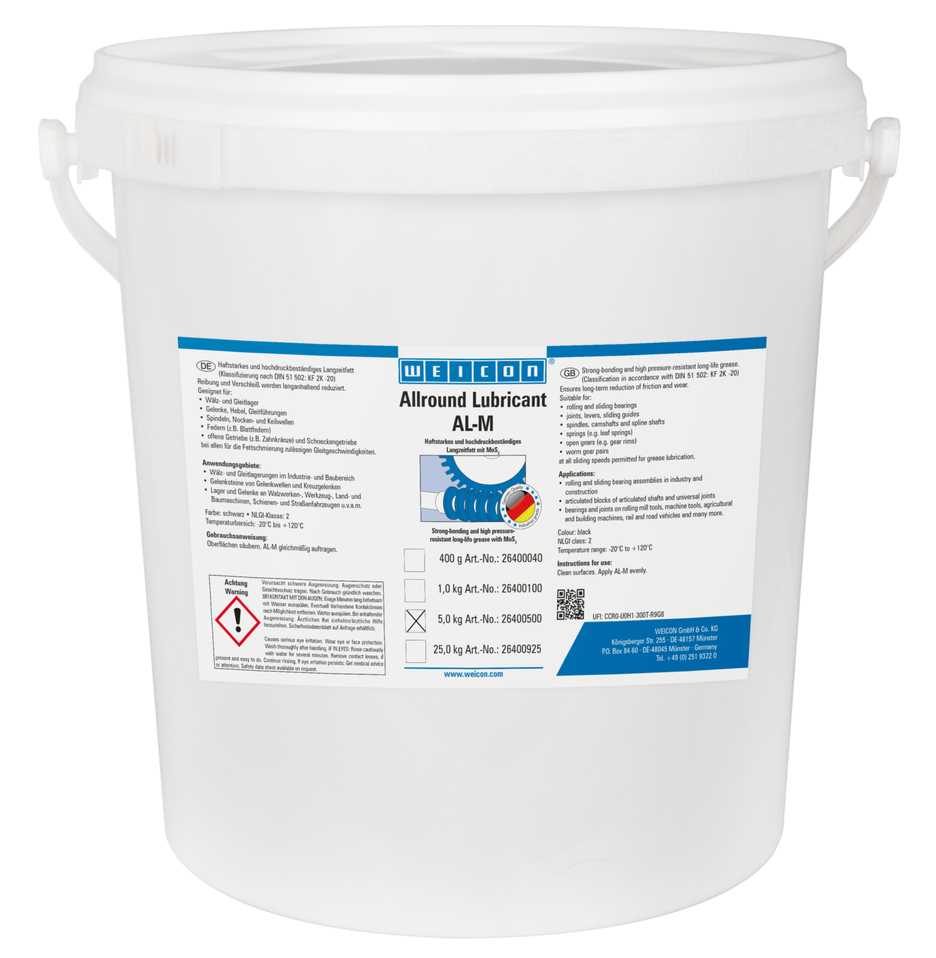 Vysoce výkonné mazivo AL-M | dlouhodobé mazaní s MoS2 Vysoce výkonné mazivo AL-M | dlouhodobé mazaní s MoS2