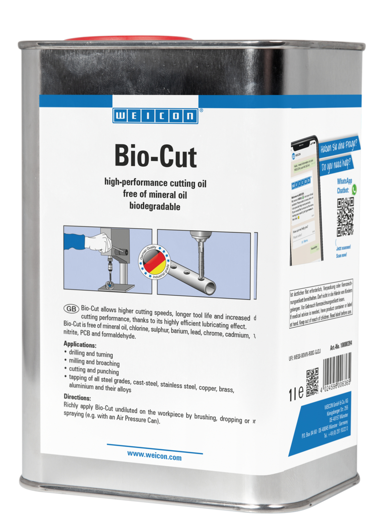 Bio-Cut | olej pro řezání a vrtání Bio-Cut | olej pro řezání a vrtání