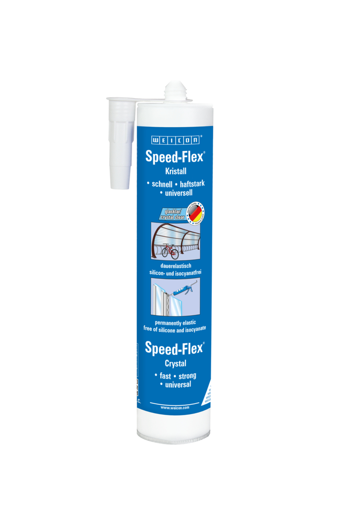 Speed-Flex® Krystal | adhesive and sealant for crystal-clear bonds, based on MS-Polymer