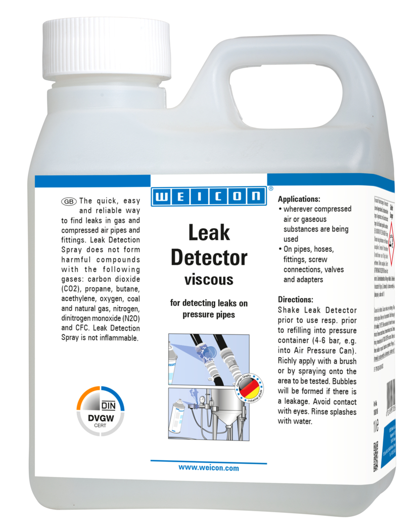 Hledač netěsností - viskózní | pro lokalizaci trhlin v tlakovém vedení