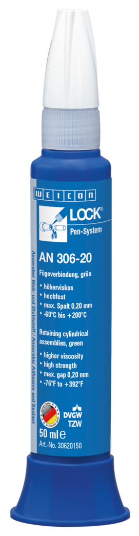 WEICONLOCK® AN 306-20 | vysoká pevnost, odolná vysokým teplotám, se schválením pro pitnou vodu