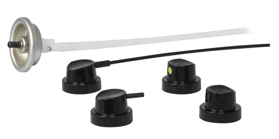 Sada 4 rozprašovacích hlavic pro WSD 400 | 4dílná sada stříkacích hlavic s ventilem Sada 4 rozprašovacích hlavic pro WSD 400 | 4dílná sada stříkacích hlavic s ventilem