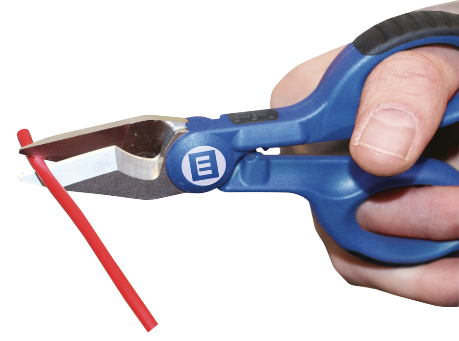 Kabelové nůžky No. 35 | s 2C rukojetí pro větší bezpečnost vč. odizolovací a krimpovací funkce