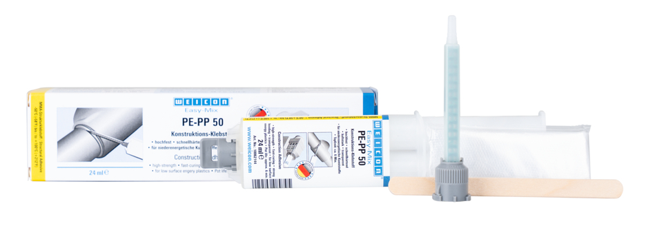 Easy-Mix PE-PP 50 Strukturální akrylové lepidlo | konstrukční lepidlo na bázi metylakrylátu pro speciální plasty