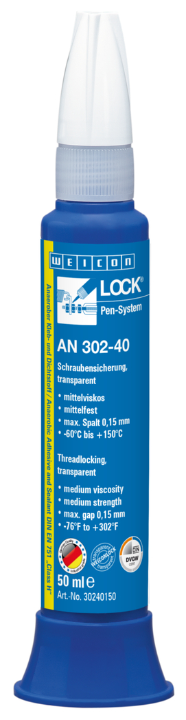 WEICONLOCK® AN 302-40 | střední pevnost, s registrací DVGW