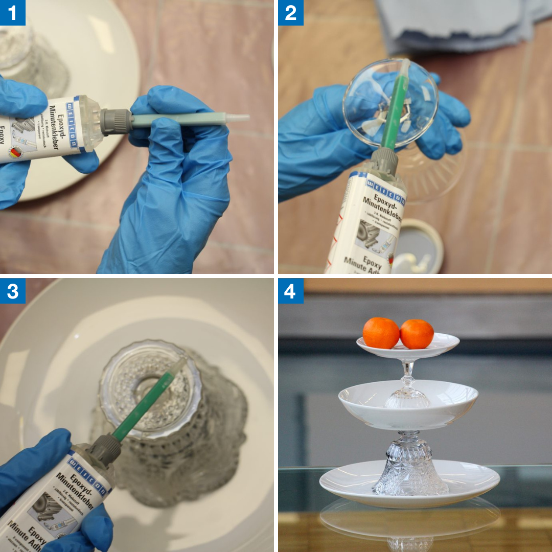 Epoxidové minutové lepidlo | Univerzálně použitelné epoxidové lepidlo odolné vůči vysokým teplotám
