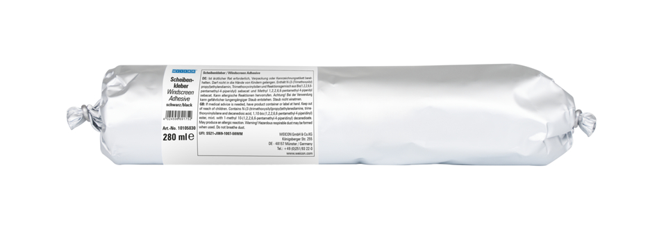 Lepidlo na čelní sklo | k montáži skel a okenních tabulí v balení Presspack pro práci bez únavy