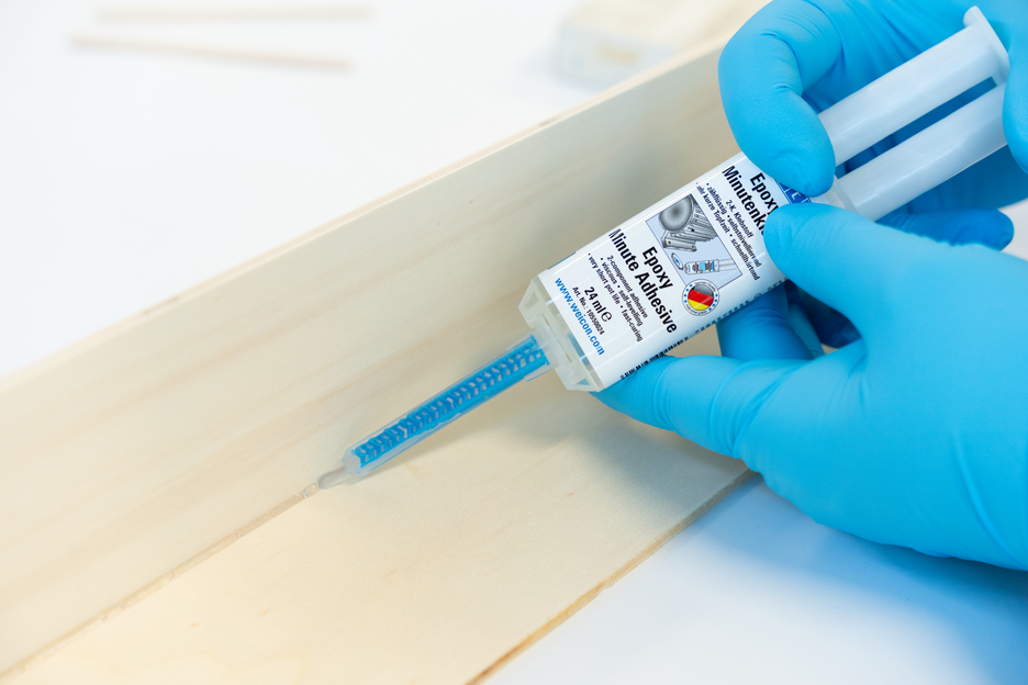 Epoxidové minutové lepidlo | Univerzálně použitelné epoxidové lepidlo odolné vůči vysokým teplotám