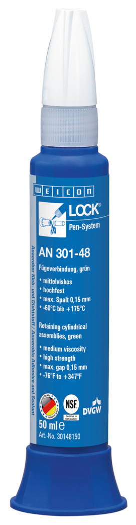 WEICONLOCK® AN 301-48 | vysoká pevnost, se schválením pro pitnou vodu