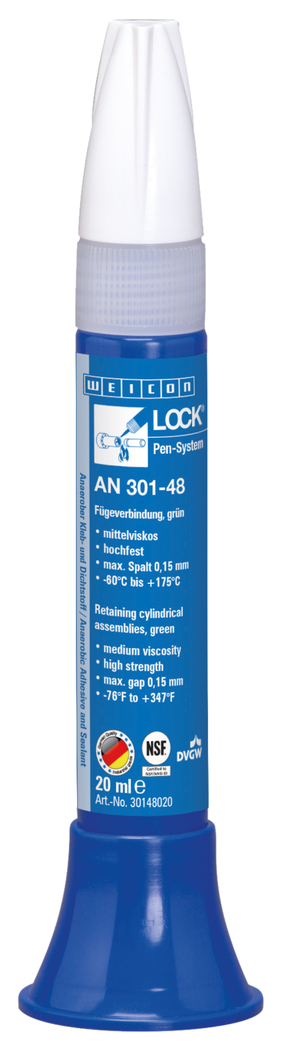 WEICONLOCK® AN 301-48 | vysoká pevnost, se schválením pro pitnou vodu