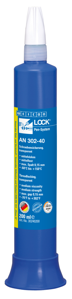 WEICONLOCK® AN 302-40 | střední pevnost, s registrací DVGW