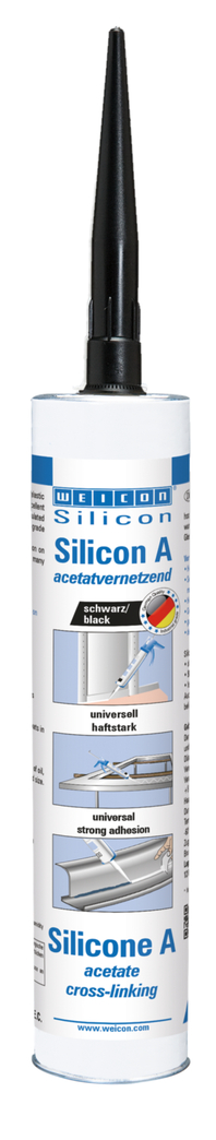 Silikon A | acetoxy-vytvrzovací a fungicidní těsnění
